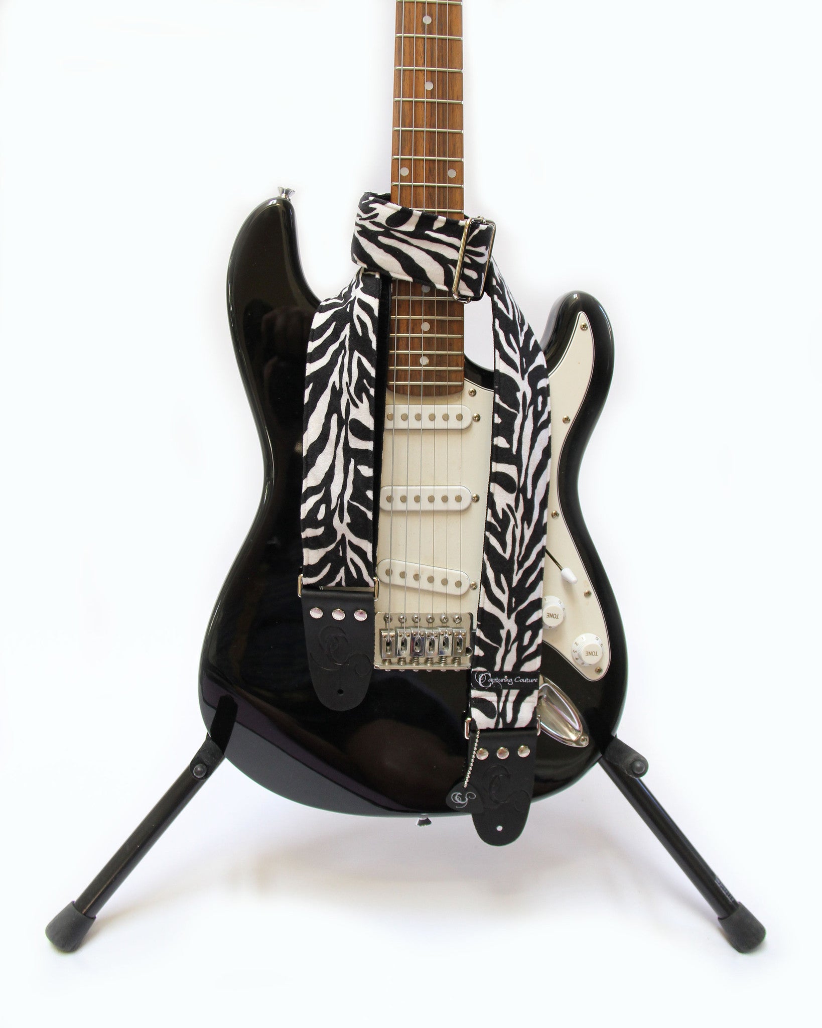 Zebra 2" Guitar Strap