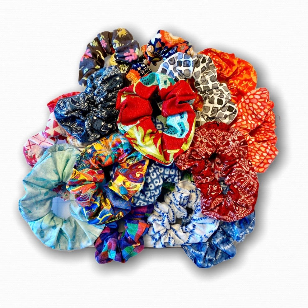 Scrunchies that match your mask!