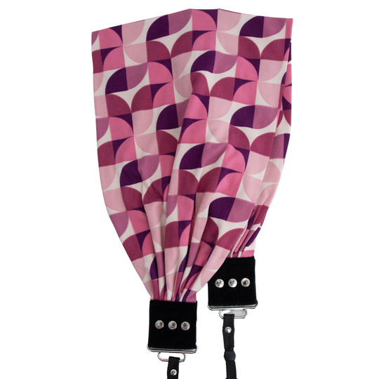 Donna pocket scarf camera strap, folded