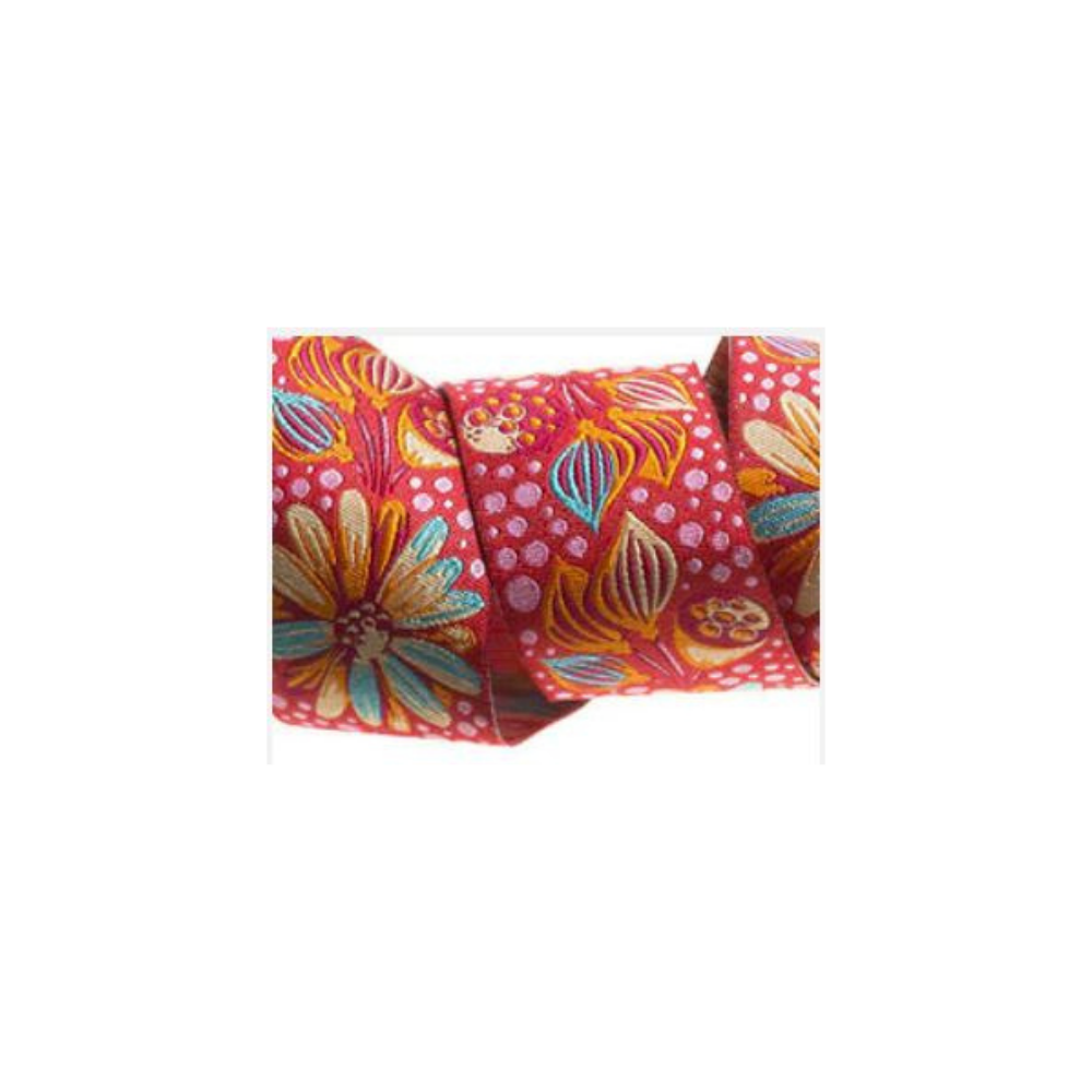 Berry Flower camera strap
