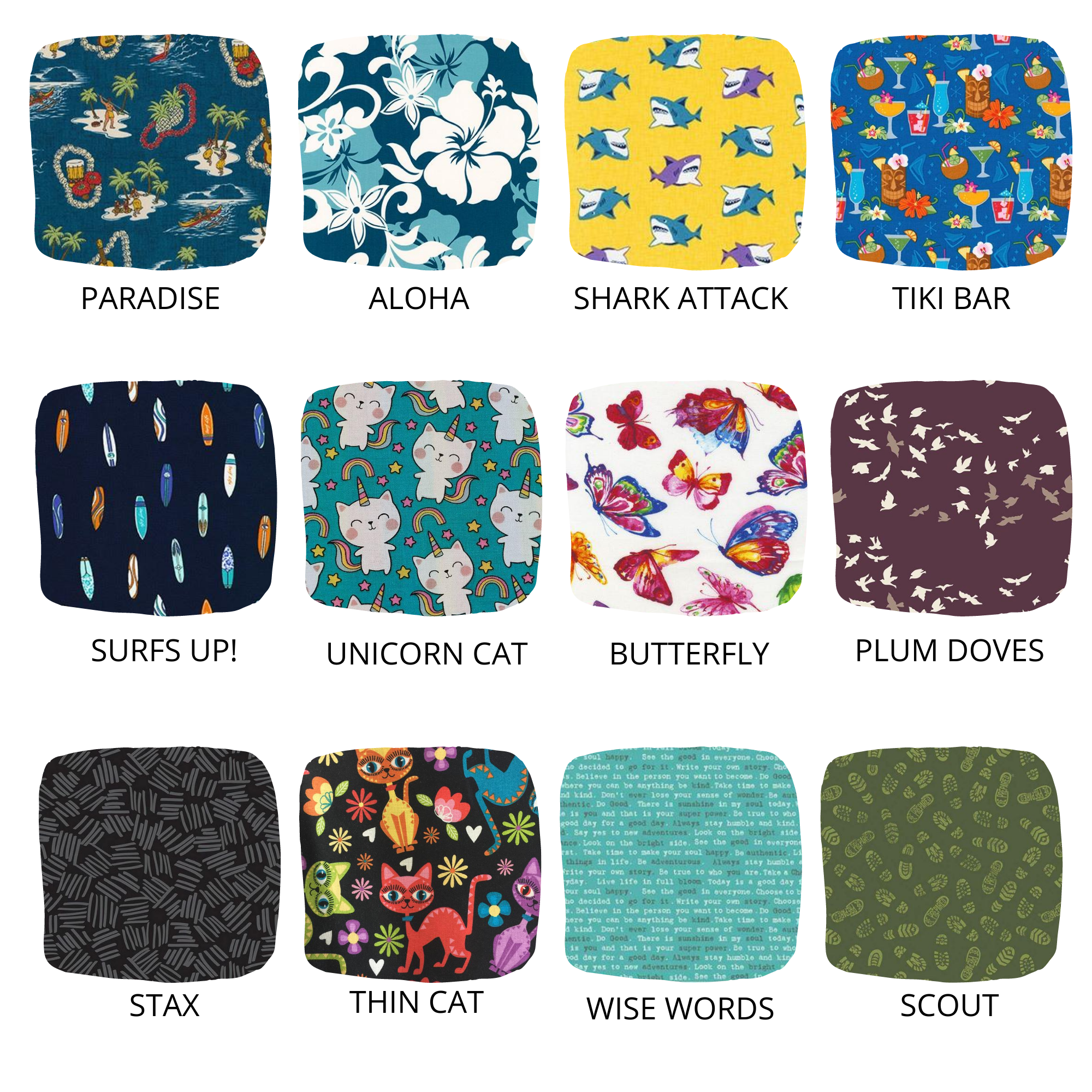 Scrunchies that match your mask!
