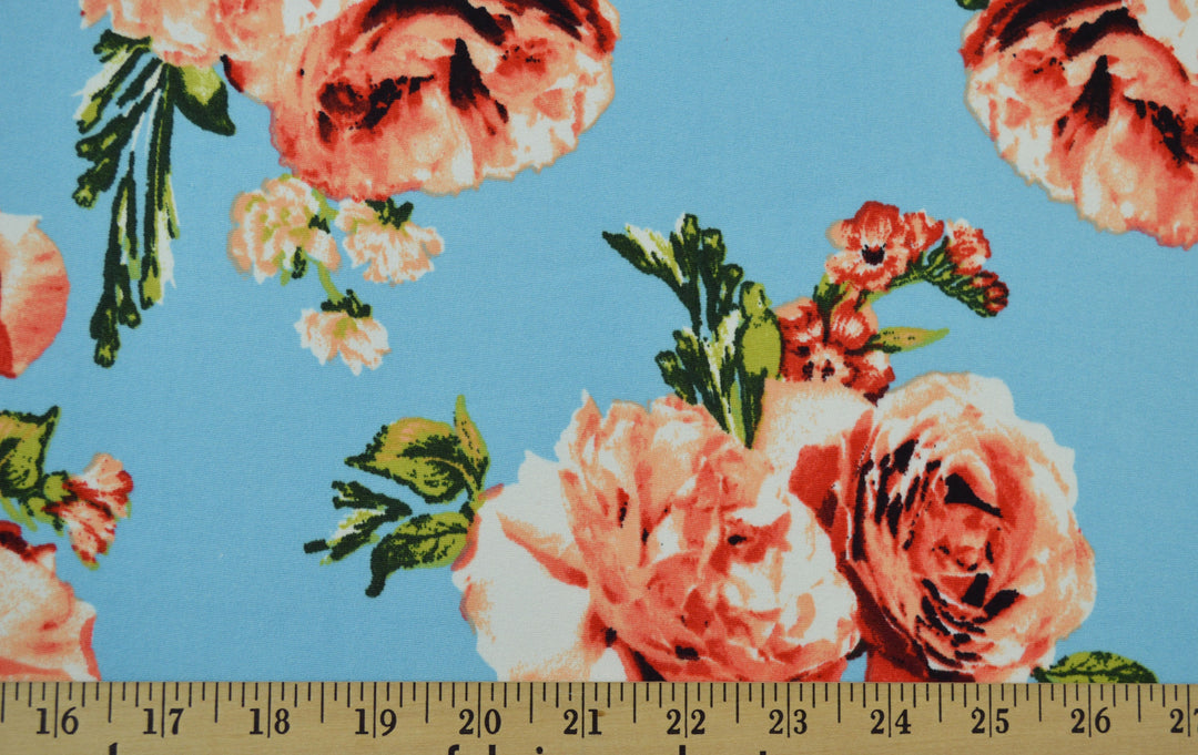 Monet pocket scarf camera strap, fabric swatch