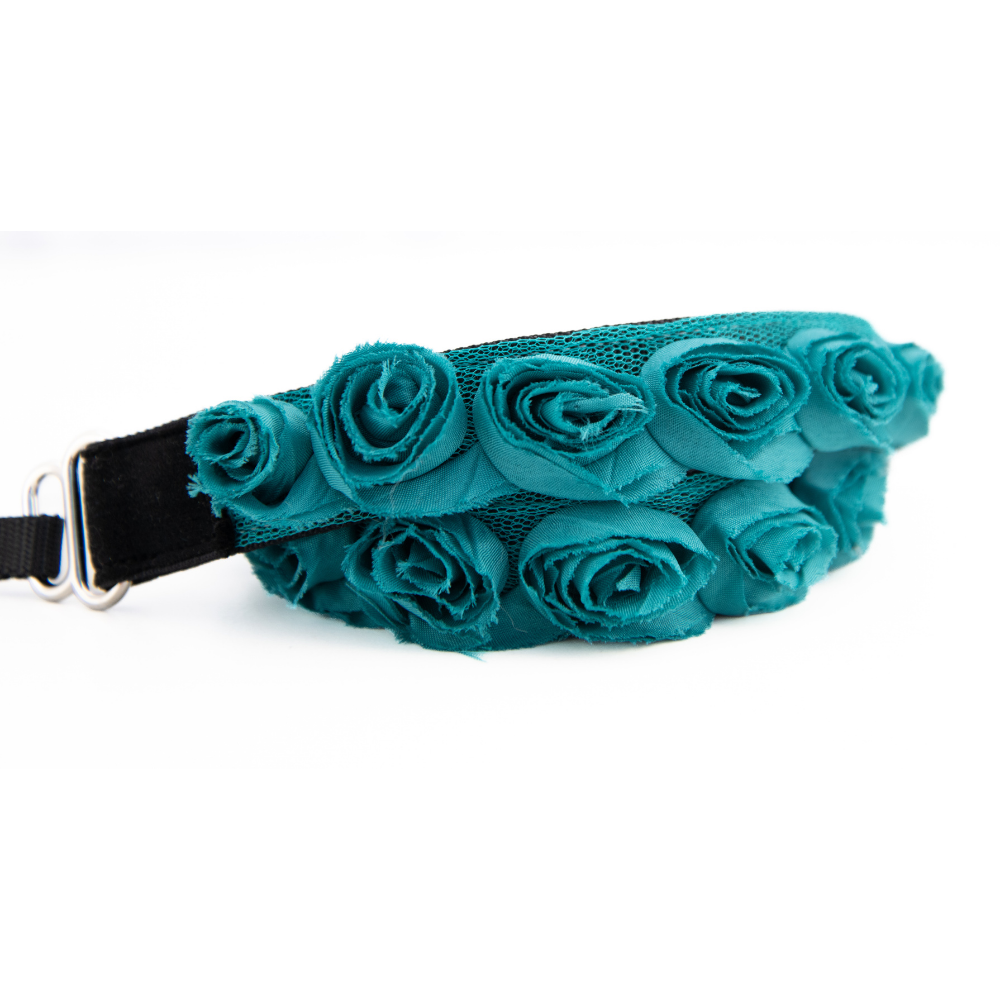 Organza Roses 1"
