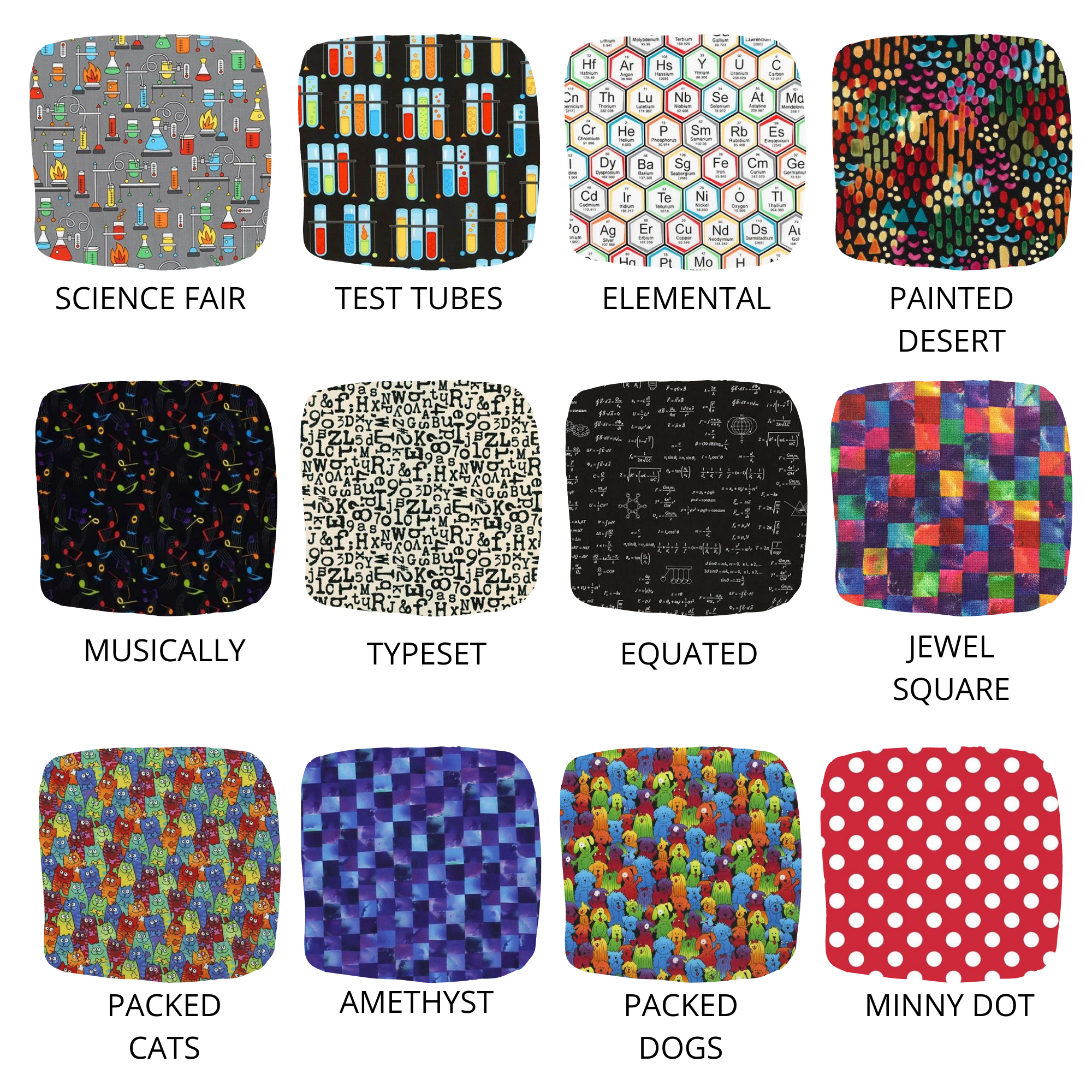 Scrunchies that match your mask!