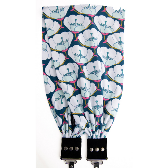 Amelia pocket scarf camera strap