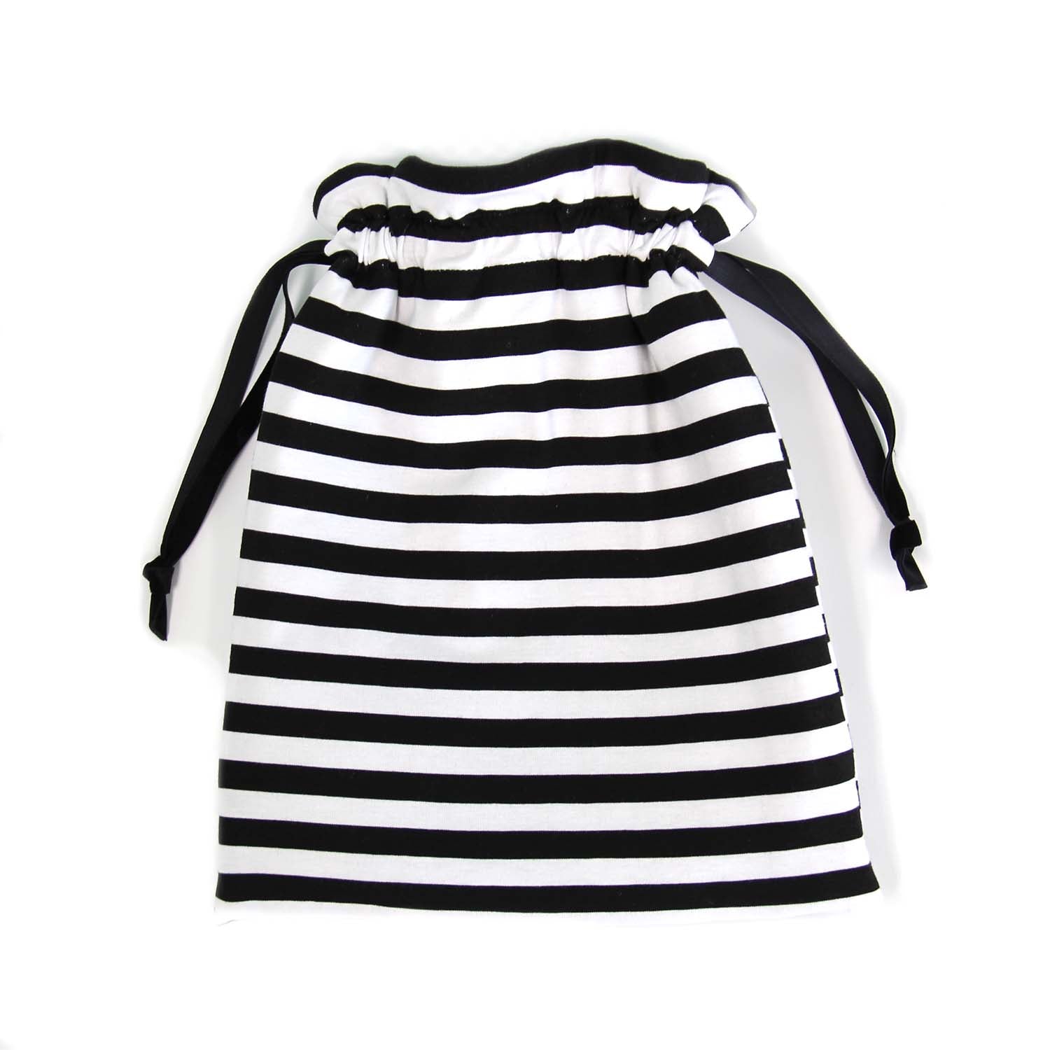 Stripe Black Tote