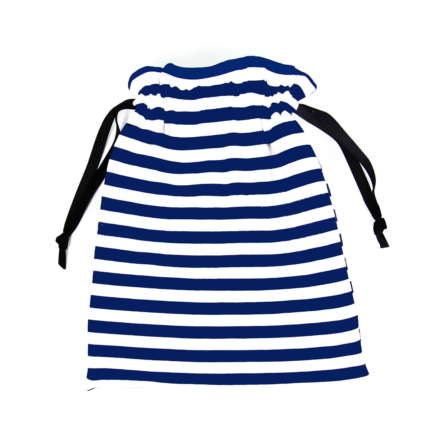 Stripe Navy Tote