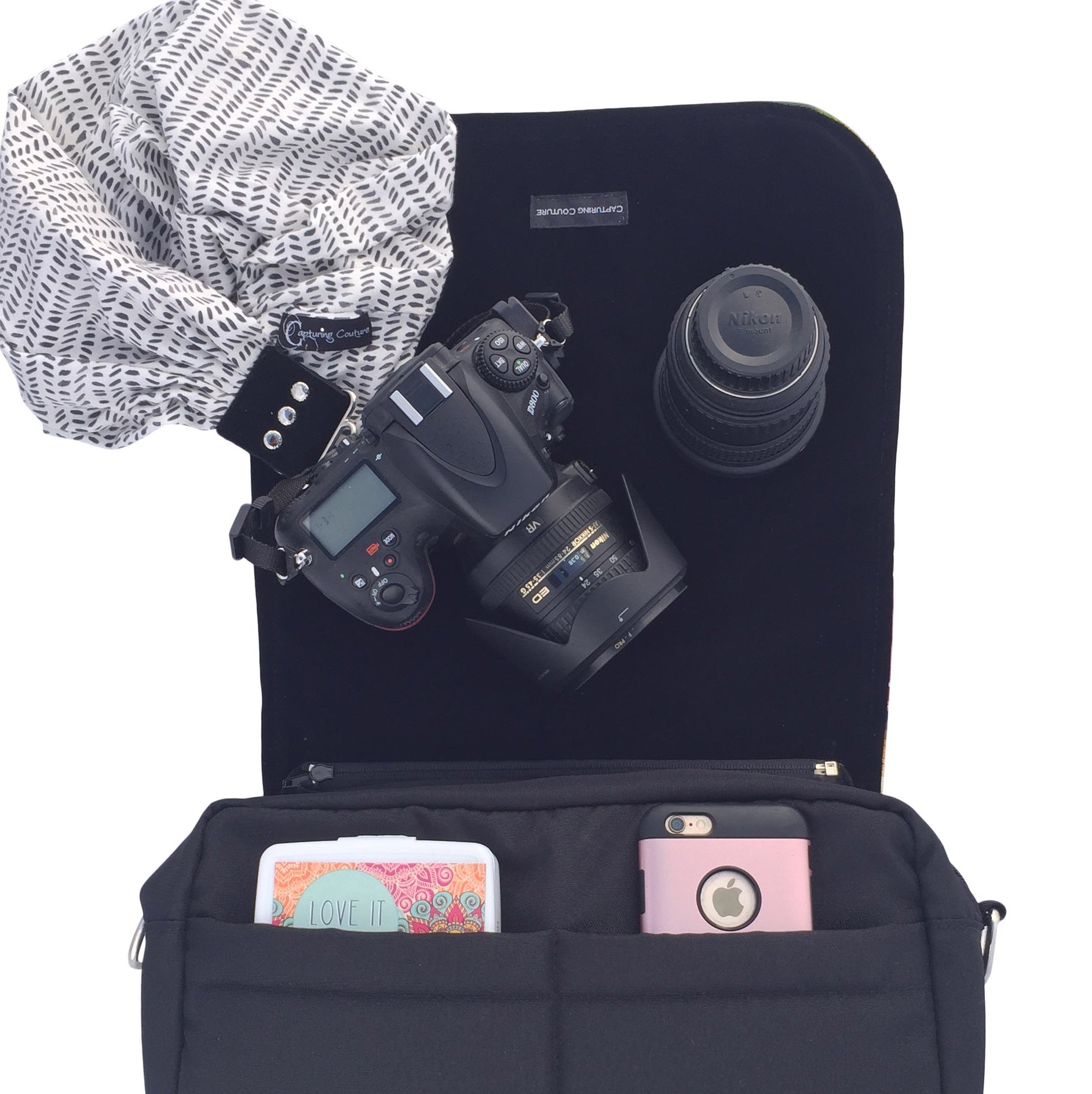 Serenity Sky Interchangeable Camera Bag