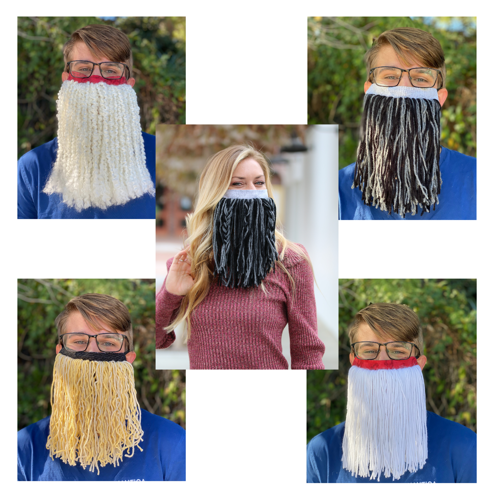 Bearded Face Masks