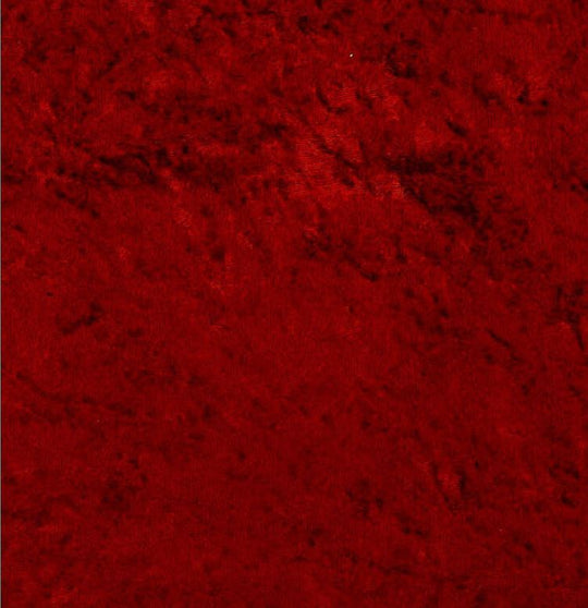 Velvet pocket scarf camera strap in Red