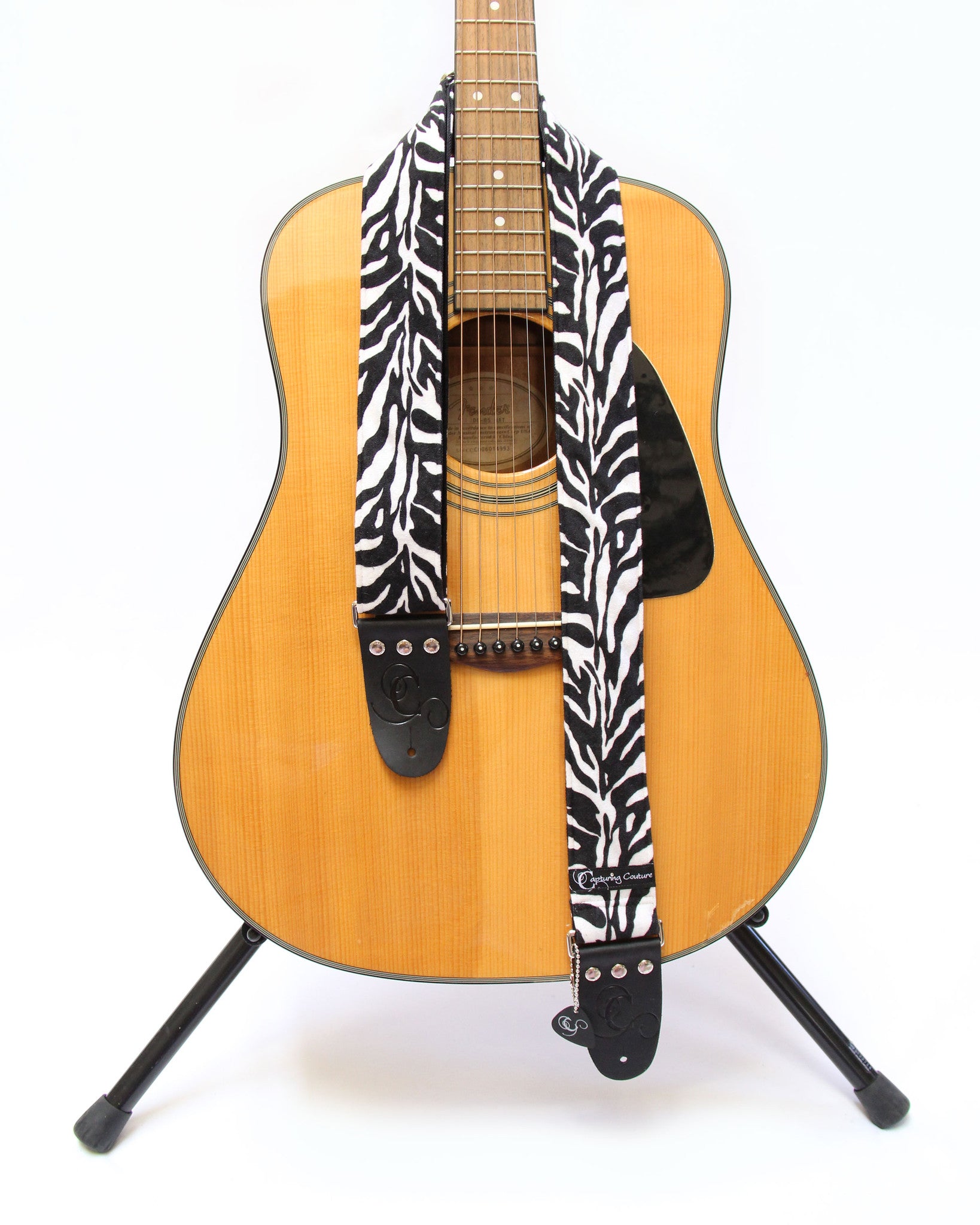 Zebra 2" Guitar Strap