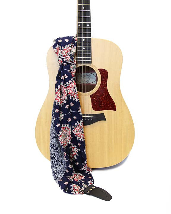 Bluebell Scarf Guitar
