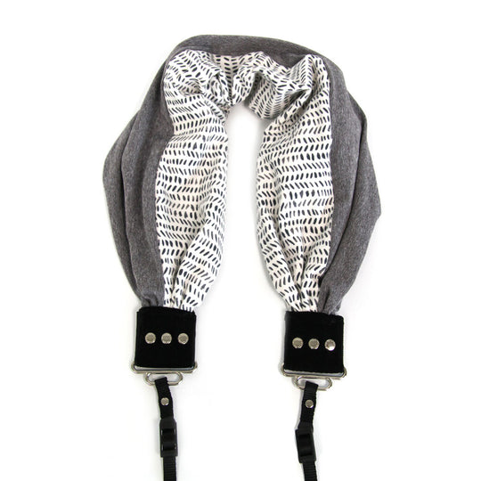 Kyla Sasha pocket scarf camera strap