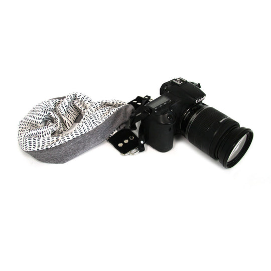 Kyla Sasha pocket scarf camera strap