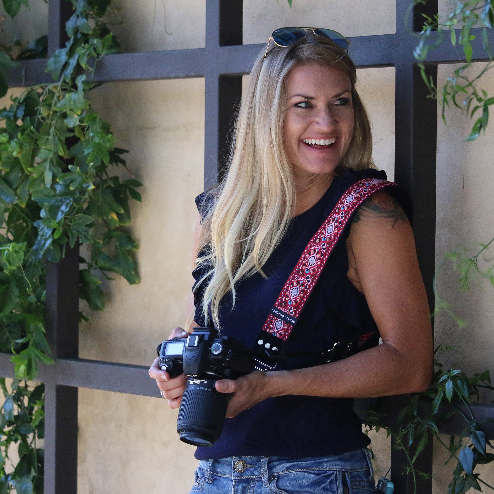 Women's Camera Strap | Harmony | USA Made | Capturing Couture