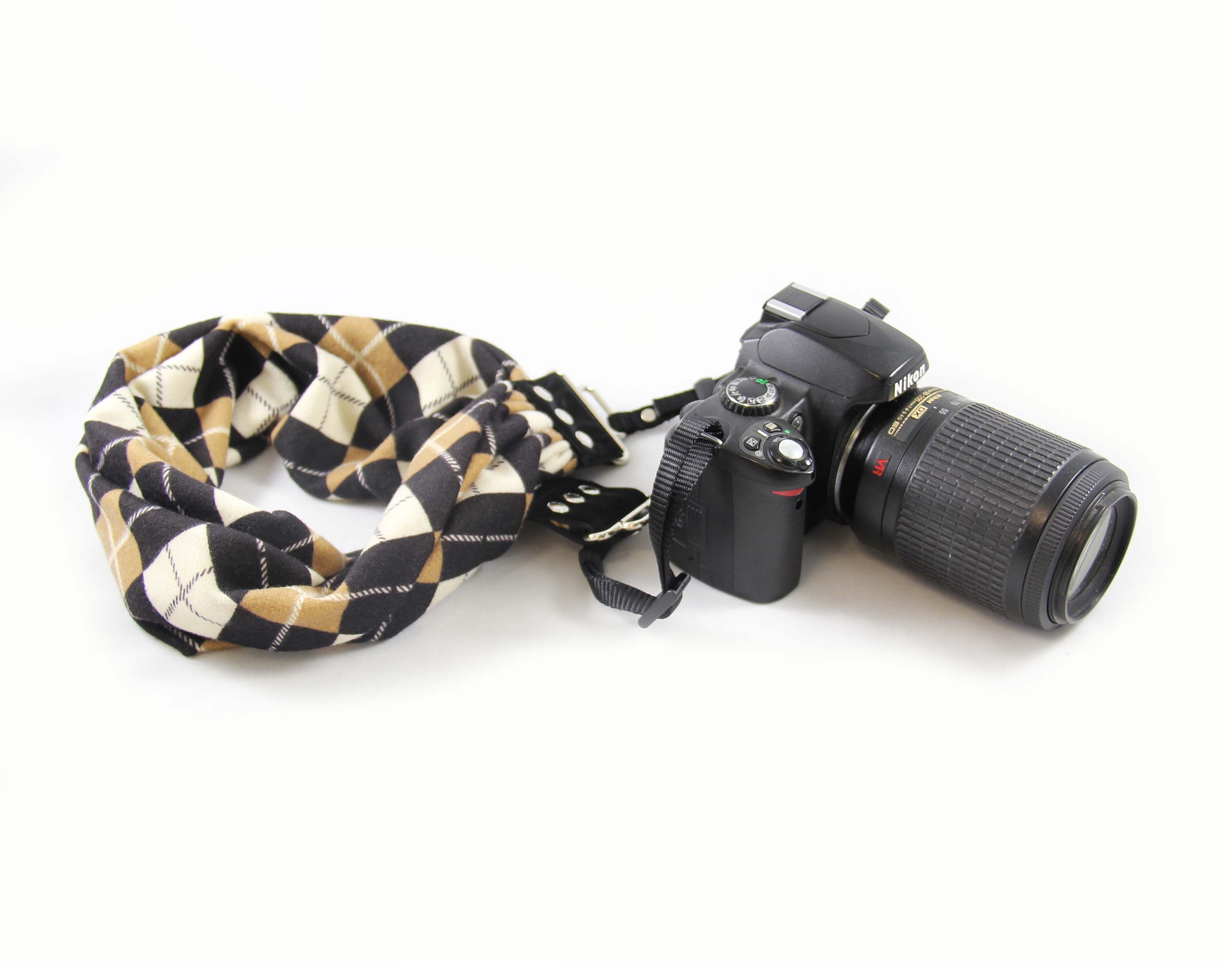 Joey Scarf Camera Strap with Pocket