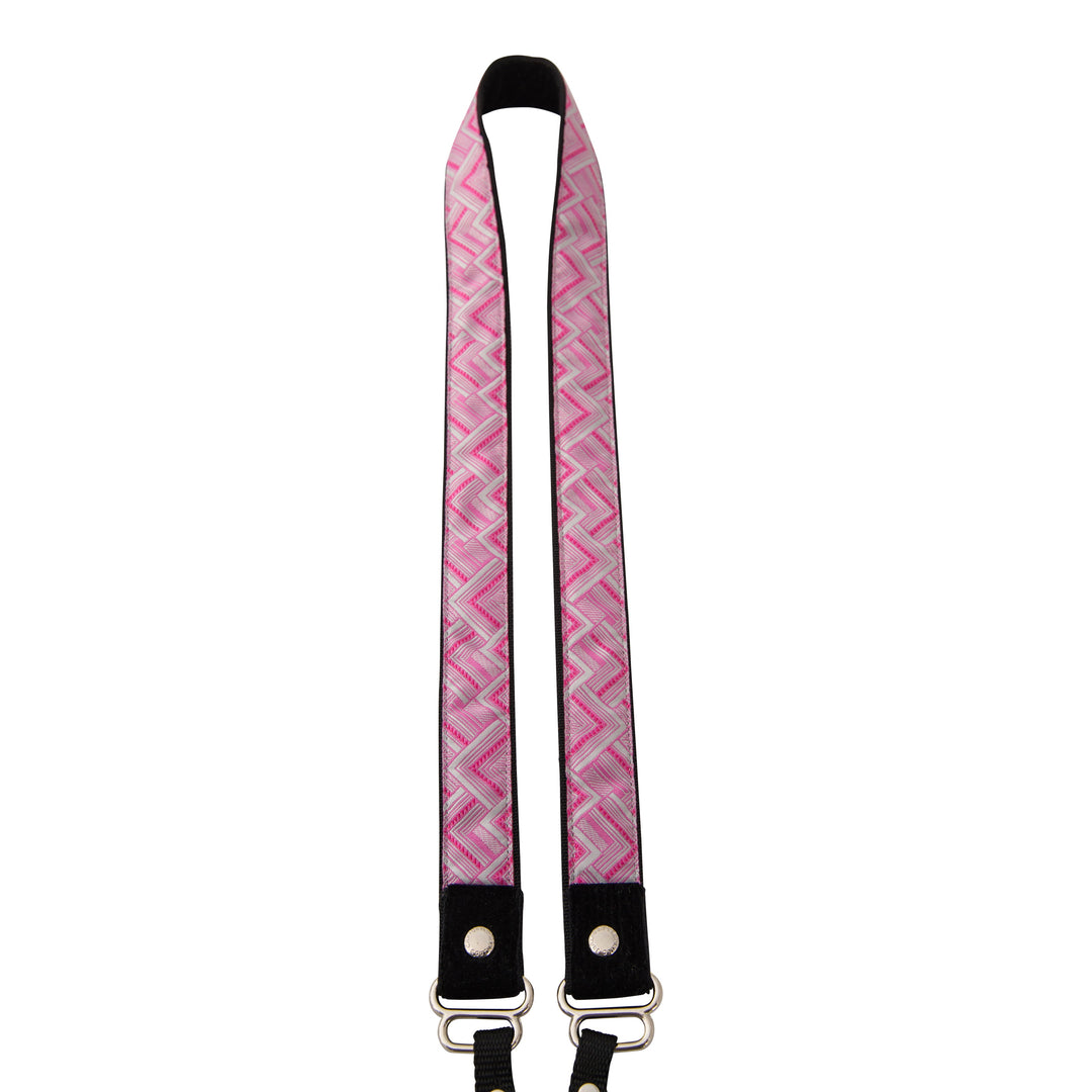 Peaks 1" camera strap in Pink