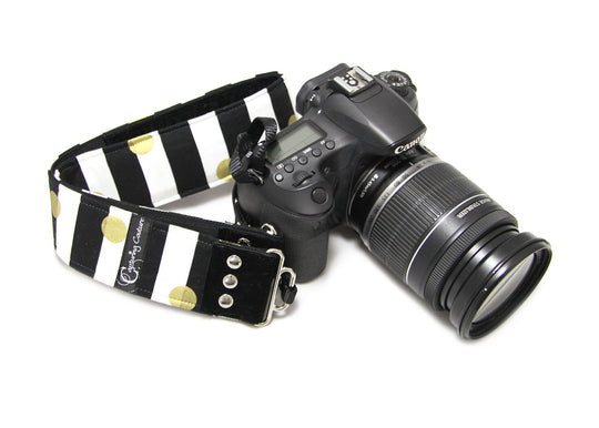 Harper camera strap, side view