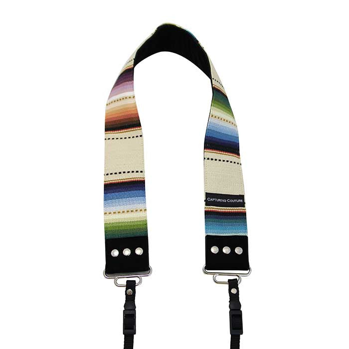 Navajo camera strap, full length