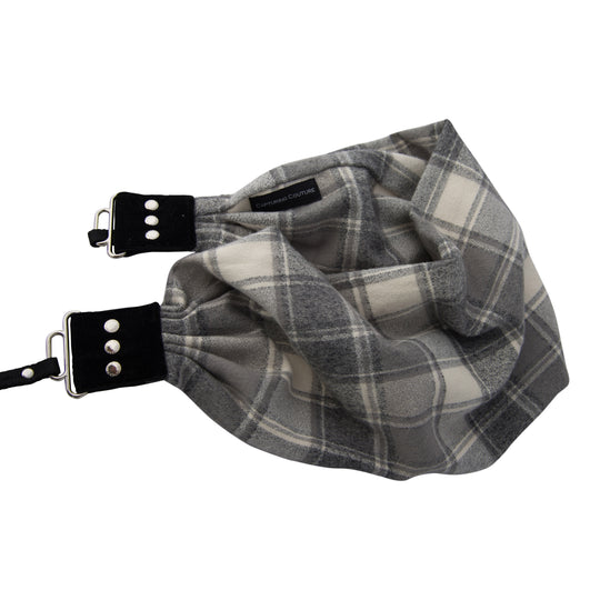 Tahoe Flannel pocket scarf camera strap