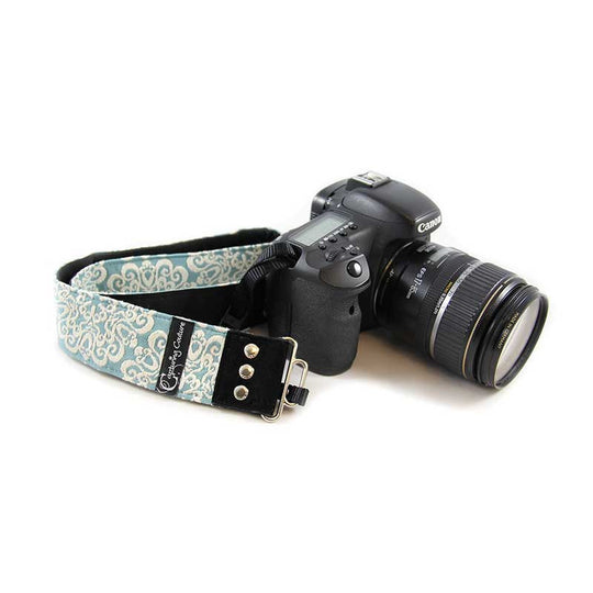 Serenity camera strap in Sky