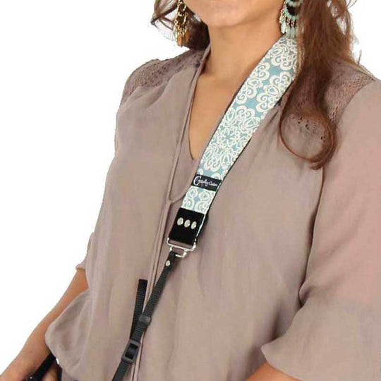 Serenity camera strap in Sky