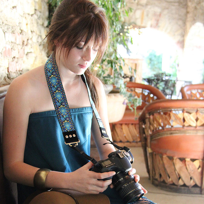 Women's Camera Strap | Symphony | USA Made | Capturing Couture