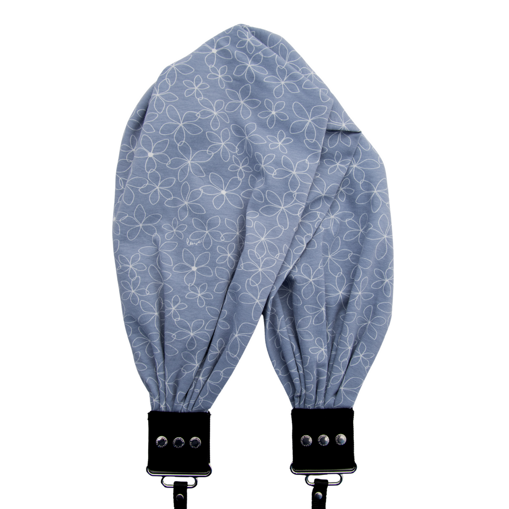 Forget Me Not pocket scarf camera strap