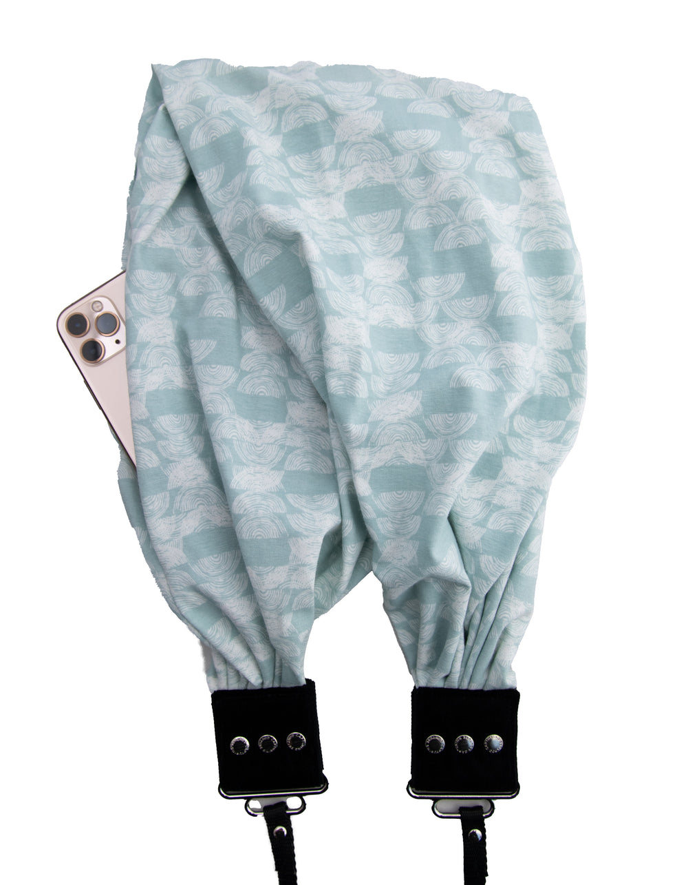 Honeydew pocket scarf camera strap